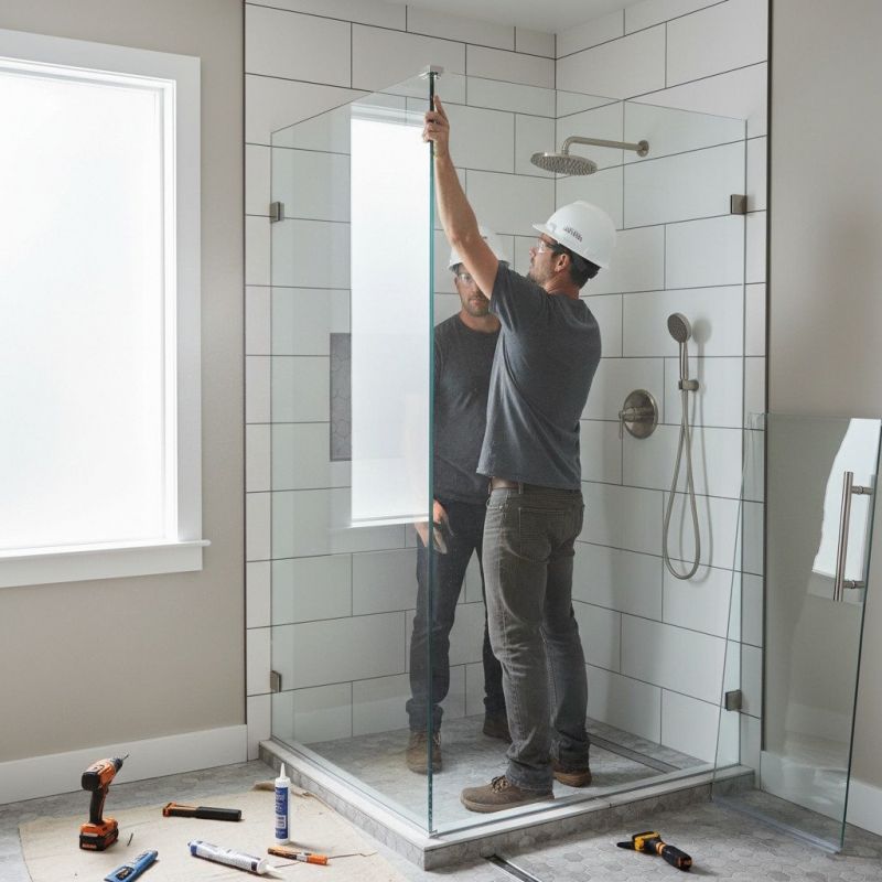 Glass Shower Door Installation in Boulder, CO