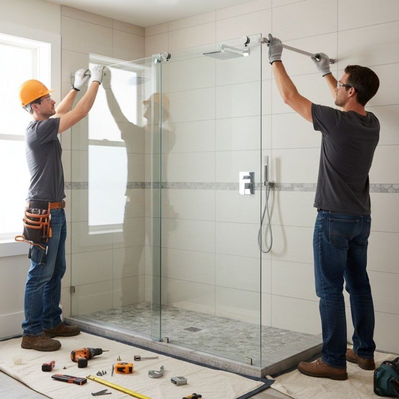 Glass Shower Door Replacement in Denver County, CO